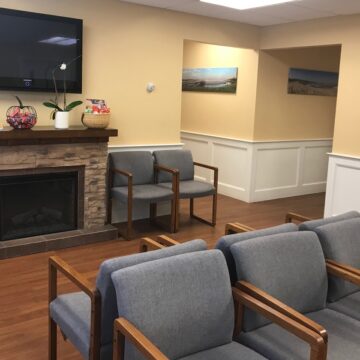 Waiting Area of Marshfield Dental Group