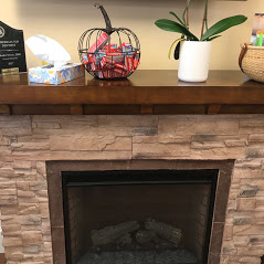 Dental Clinic's fireplace